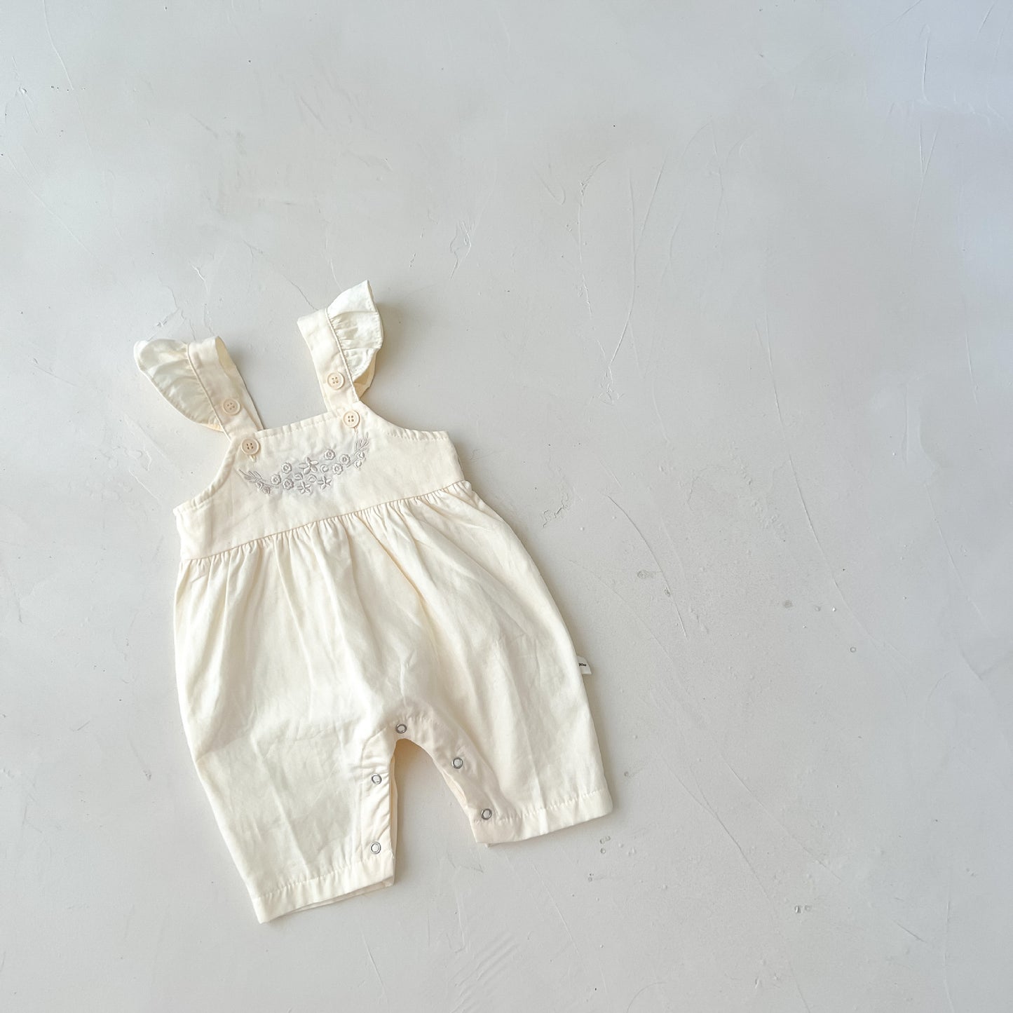 Baby Girl Suspender Romper