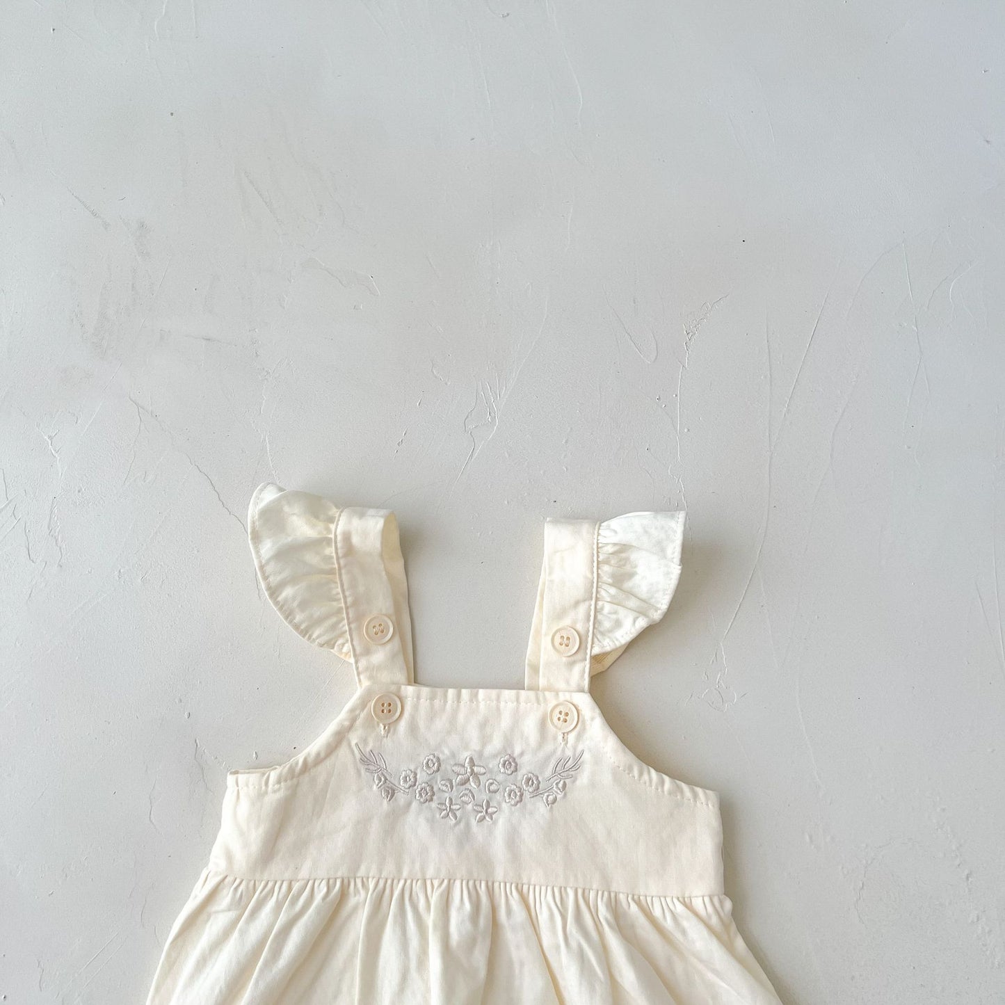 Baby Girl Suspender Romper